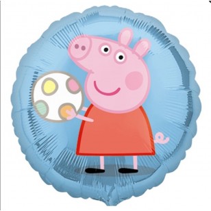 Peppa Pig & Ball Foil Balloon